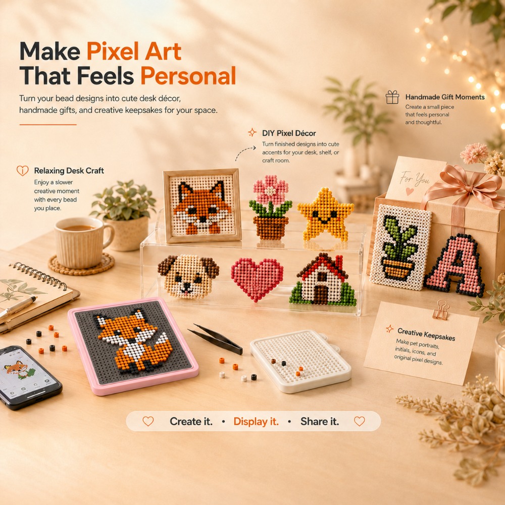 LED 스마트 퓨즈 비드 페그보드, 앱으로 조작하는 패 - Art Craft Kit 리뷰 및 가격